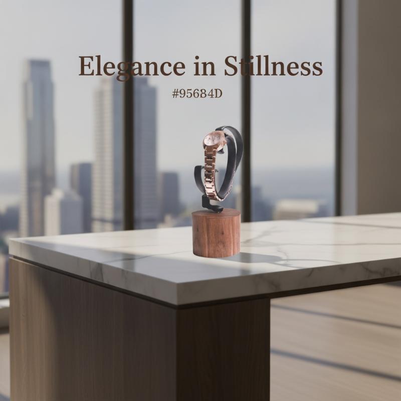 1PCS Wooden C-Shaped Watch Hol - Jewelry And Watches Inc review and price