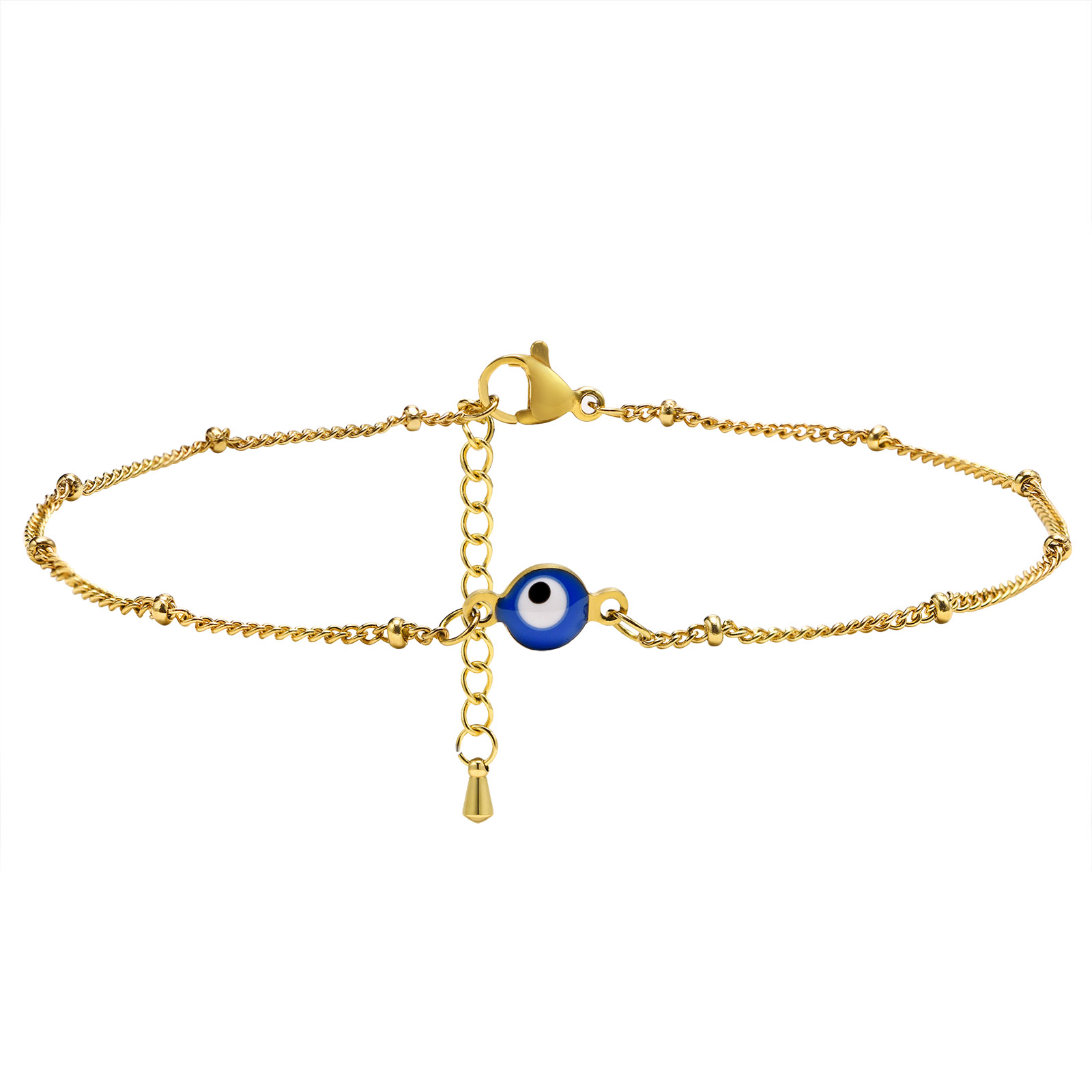 Evil Eye  Anklet Bracelet on L - Jc Jewelry & Watches Photos review and price