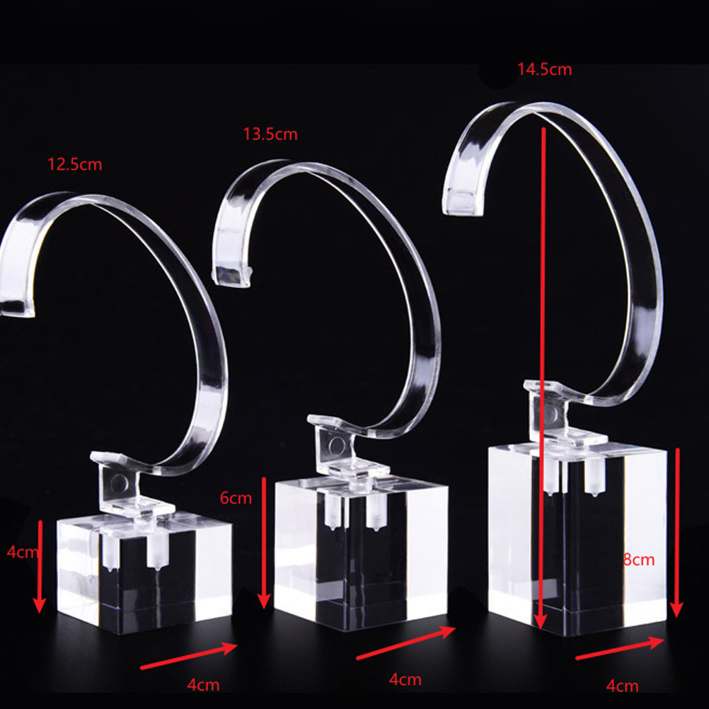 3Pcs C Shaped Acrylic Watch Di - Jewelry And Watches Inc review and price