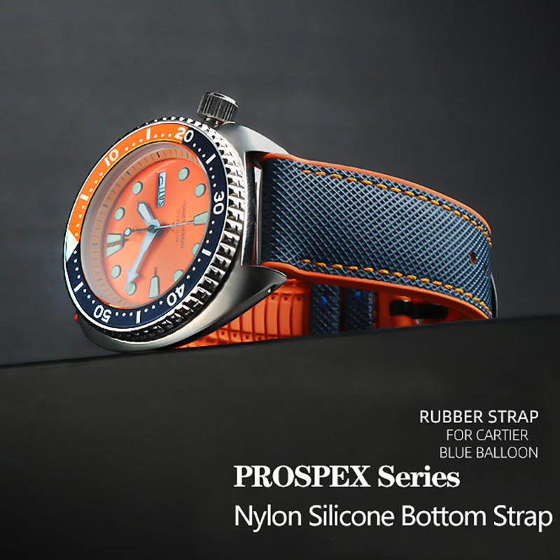 20mm 22mm Bracelet Nylon Silic - Seiko Watch Prospex review and price