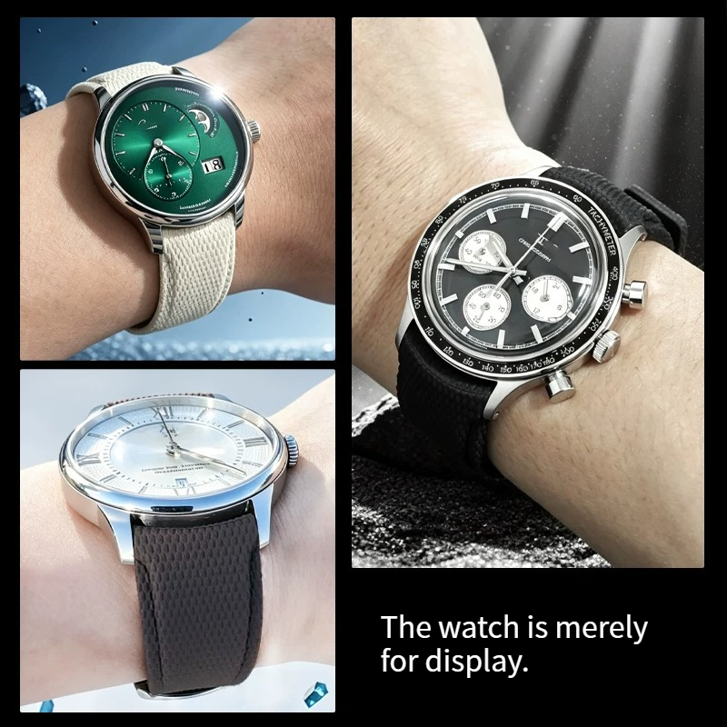 Arc-shaped curved fluororubber - Seiko Watch Prospex review and price