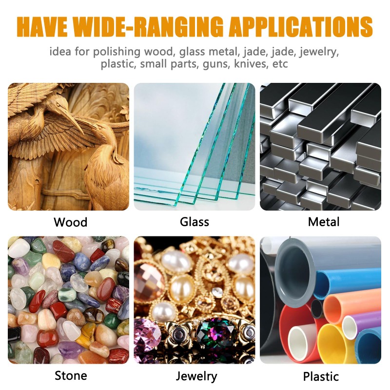 36Pcs/Set Wool Felt Polishing  - Jewelry For Watches review and price