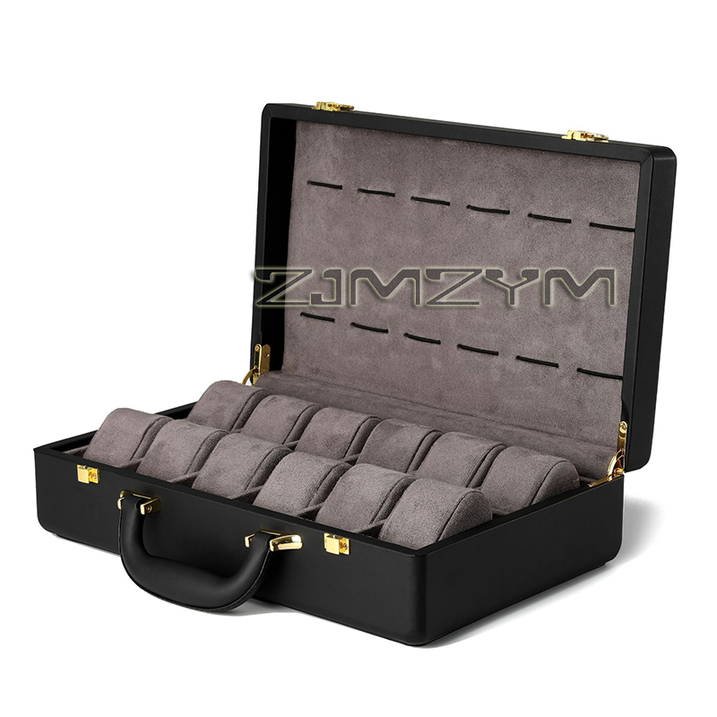 12 Slots Watch Box Mens Watche - Watch Display Box review and price